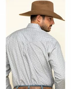Roper Men's Amarillo Smoke Medallion Geo Print Long Sleeve Western Shirt 12 Roper Men's Amarillo Smoke Medallion Geo Print Long Sleeve Western Shirt -Roper Shop 2000315193 020 P5