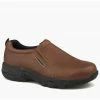 Roper Men's Air Light Brown Slip-On Shoes - Round Toe 1 Roper Men's Air Light Brown Slip-On Shoes - Round Toe -Roper Shop 2000324952 200 P1