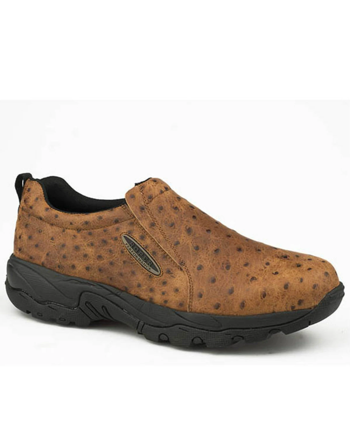 Roper Men's Air Tan Driving Shoes - Round Toe 4 Roper Men's Air Tan Driving Shoes - Round Toe - Image 2