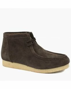 Roper Men's Gum Sticker Brown Shoes