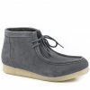 Roper Men's Grey Gum Sticker Shoes - Moc Toe
