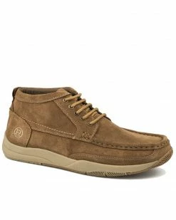 Roper Men's Clearcut Tan Driving Shoes - Moc Toe -Roper Shop 2000324964 280 P1 1