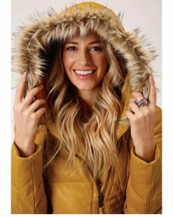 Roper Stetson Women's Gold Yellow Quilted Jacket 8 Roper Stetson Women's Gold Yellow Quilted Jacket -Roper Shop 2000326390 700 P3