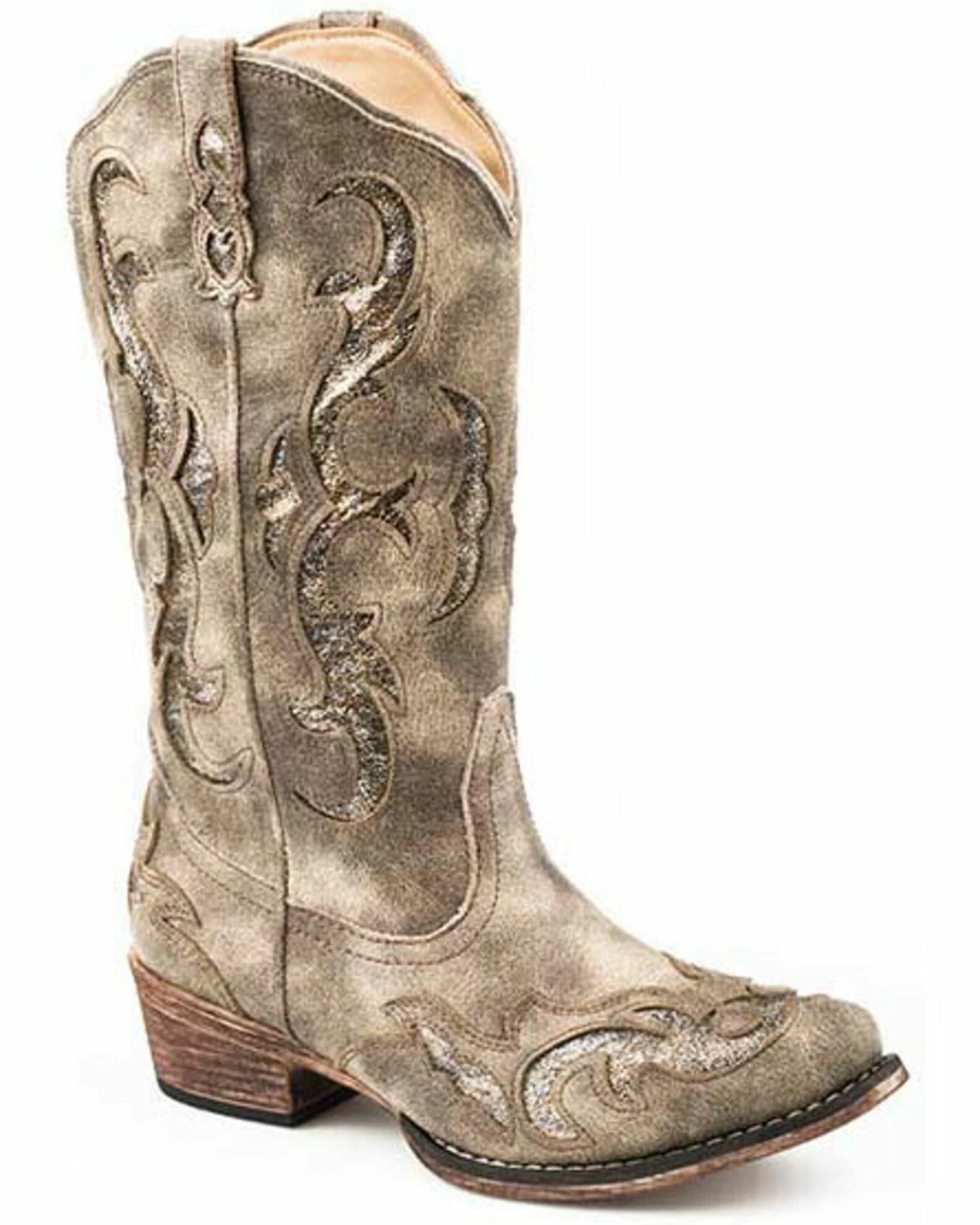 Roper Women's Riley Western Boots - Snip Toe 3 Roper Women's Riley Western Boots - Snip Toe