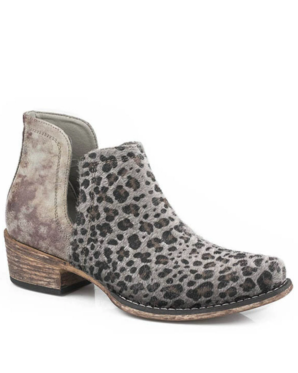 Roper Women's Ava Fashion Booties - Snip Toe Grey 4 Roper Women's Ava Fashion Booties - Snip Toe Grey - Image 2