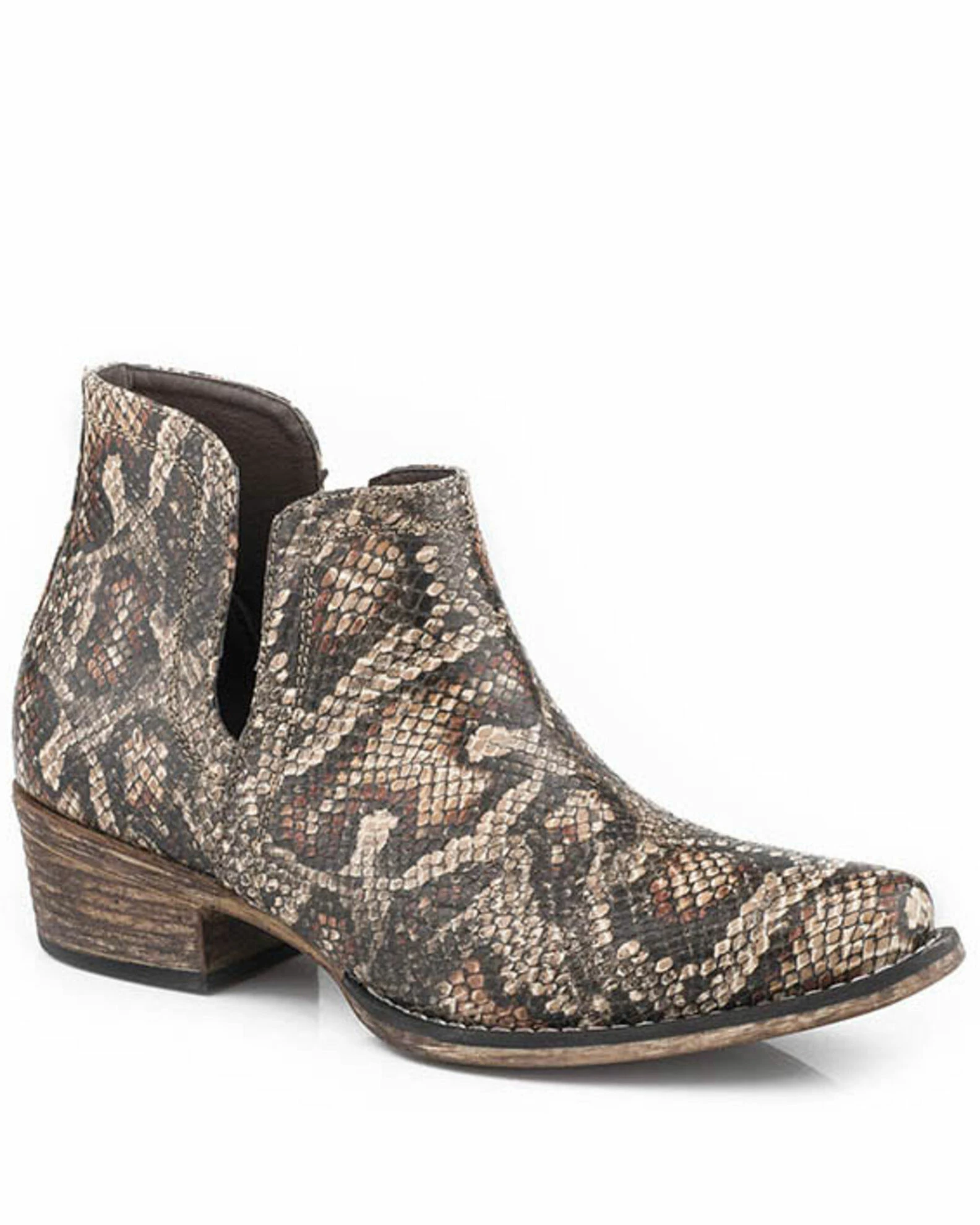 Roper Women's Ava Fashion Booties - Snip Toe 3 Roper Women's Ava Fashion Booties - Snip Toe