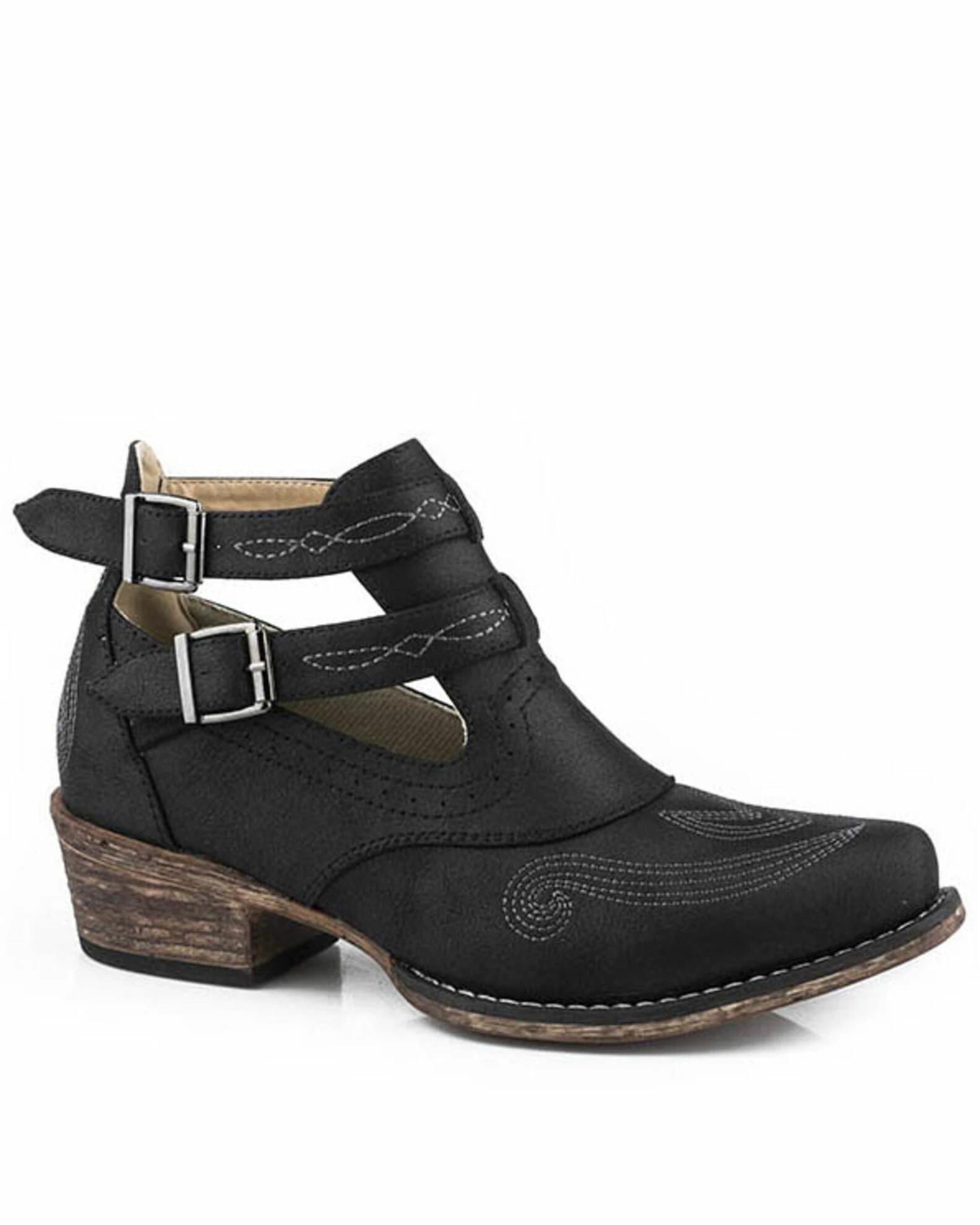 Roper Women's Willa Fashion Booties - Snip Toe 3 Roper Women's Willa Fashion Booties - Snip Toe