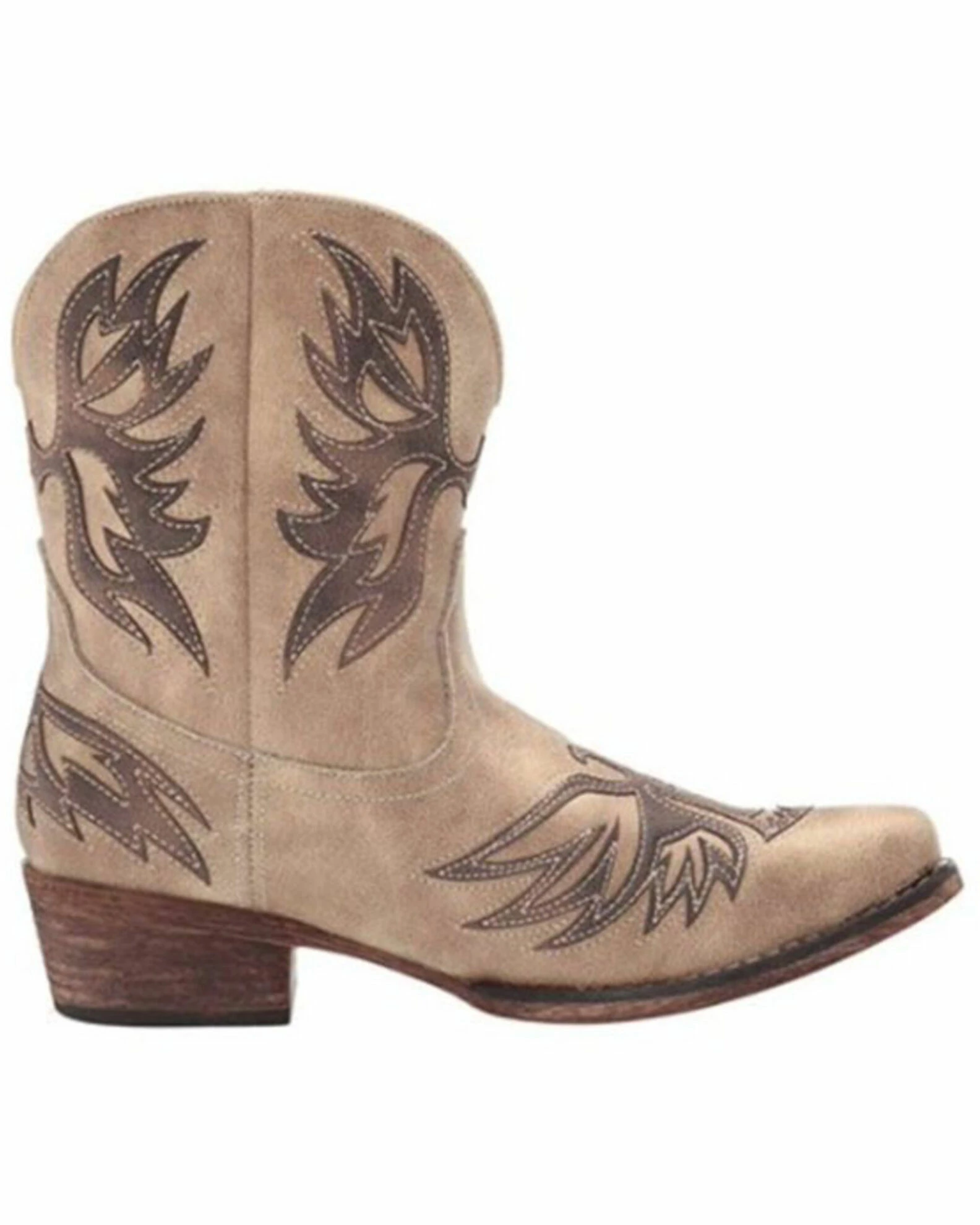 Roper Women's Amelia Western Booties - Snip Toe 4 Roper Women's Amelia Western Booties - Snip Toe - Image 2