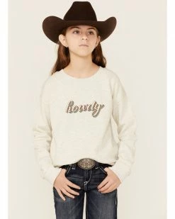 Roper Girls' Howdy Sweatshirt