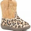 Roper Infant Girls' Glitter Leopard Poppet Boots - Round Toe For Infant-Girls' -Roper Shop 2000347404 280 P1