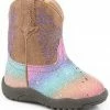 Roper Infant Girls' Glitter Rainbow Poppet Boots - Round Toe For Infant-Girls' 1 Roper Infant Girls' Glitter Rainbow Poppet Boots - Round Toe For Infant-Girls' -Roper Shop 2000347409 280 P1