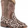 Roper Toddler Girls' Glitter Leopard Western Boots - Square Toe For Toddler-Girls' 1 Roper Toddler Girls' Glitter Leopard Western Boots - Square Toe For Toddler-Girls' -Roper Shop 2000347422 650 P1