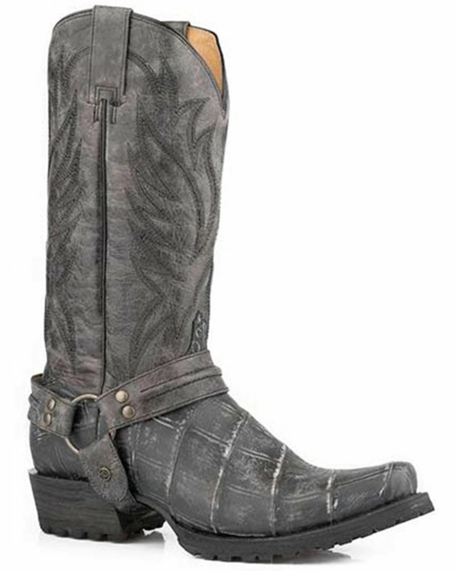 Roper Men's Diesel Lug Western Boots - Snip Toe 3 Roper Men's Diesel Lug Western Boots - Snip Toe
