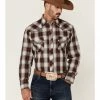 Roper Men's Multi Plaid Embroidered Horse Long Sleeve Snap Western Shirt Maroon 2 Roper Men's Multi Plaid Embroidered Horse Long Sleeve Snap Western Shirt Maroon -Roper Shop 2000349684 642 P1