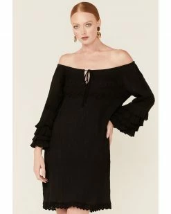 Roper Women's Ruffle SleeveĀ Dress