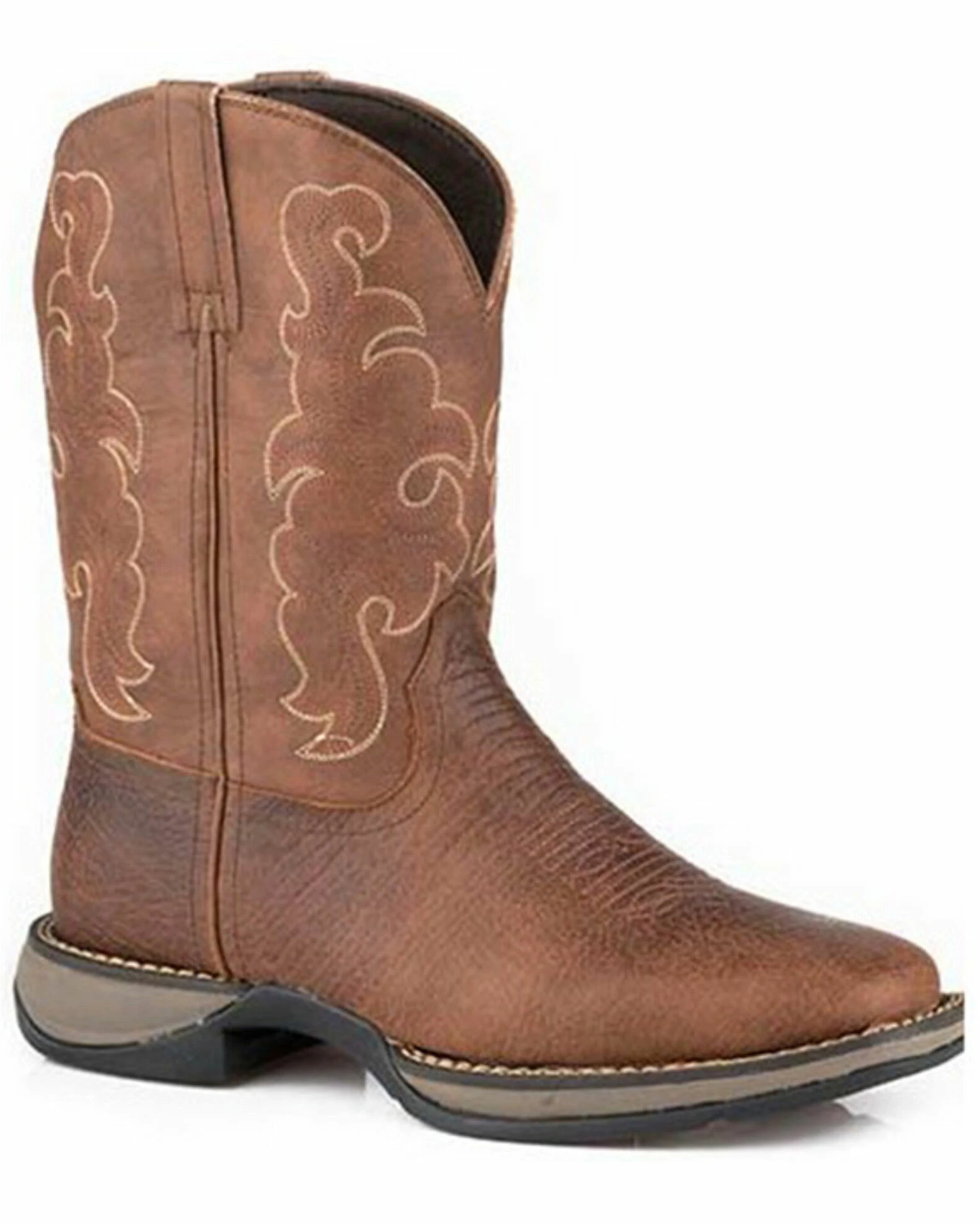 Roper Men's Wilder II Vintage Performance Leather Western Boot - Square Toe 3 Roper Men's Wilder II Vintage Performance Leather Western Boot - Square Toe