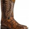 Roper Men's Python Check Western Boots - Square Toe -Roper Shop 2000354412 200 P1