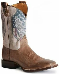 Roper Men's 2nd Amendment Western Boots - Wide Square Toe