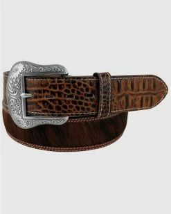 Roper Men's Hair-On Hide Western Belt