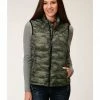 Roper Women's Camo Quilted Puffer Vest Camouflage -Roper Shop 2000360009 340 P1