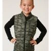 Roper Boys' Camo Quilted Puffer Vest Camouflage 2 Roper Boys' Camo Quilted Puffer Vest Camouflage -Roper Shop 2000360020 340 P1