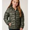 Roper Girls' Lightweight Quilted Hooded Camo Puffer Jacket Camouflage 1 Roper Girls' Lightweight Quilted Hooded Camo Puffer Jacket Camouflage -Roper Shop 2000360027 340 P1