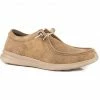 Roper Men's Chillin Low Eyelet Chukka Lace-Up Casual Leather Shoes Tan 2 Roper Men's Chillin Low Eyelet Chukka Lace-Up Casual Leather Shoes Tan -Roper Shop 2000362438 280 P1