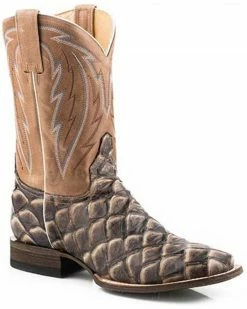 Roper Men's Big Fish Western Boots - Square Toe
