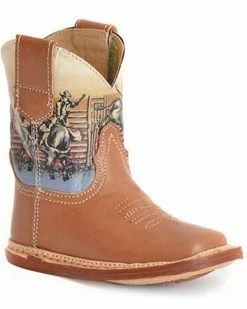Roper Infants' Rodeo Western Boots - Square Toe For Unisex-Kid Brown 5 Roper Infants' Rodeo Western Boots - Square Toe For Unisex-Kid Brown -Roper Shop 2000365850 200 P1 1