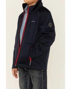 Roper Boys' Navy Fleece Jacket 9 Roper Boys' Navy Fleece Jacket -Roper Shop 2000366693 410 P3