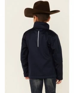 Roper Boys' Navy Fleece Jacket 10 Roper Boys' Navy Fleece Jacket -Roper Shop 2000366693 410 P4