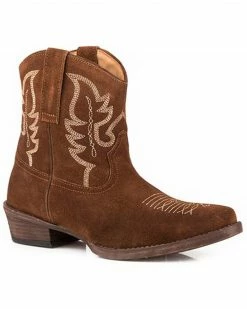 Roper Women's Dusty II Western Booties - Snip Toe