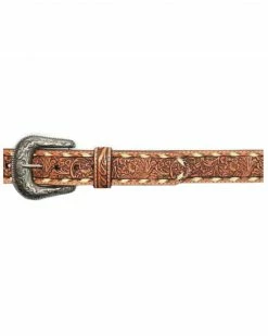 Roper Men's Hand Tooled Western Belt