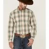 Roper Men's Saddle Large Plaid Long Sleeve Button-Down Western Shirt 1 Roper Men's Saddle Large Plaid Long Sleeve Button-Down Western Shirt -Roper Shop 2000370619 280 P1