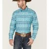 Roper Men's Horizontal Southwestern Stripe Long Sleeve Snap Western Shirt 1 Roper Men's Horizontal Southwestern Stripe Long Sleeve Snap Western Shirt -Roper Shop 2000370622 400 P1