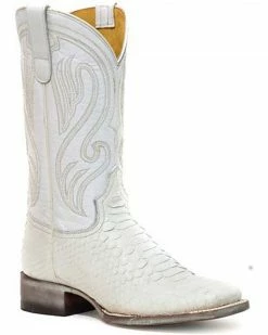 Roper Women's Oakley Python Backcut Exotic Western Fashion Boots - Square Toe 