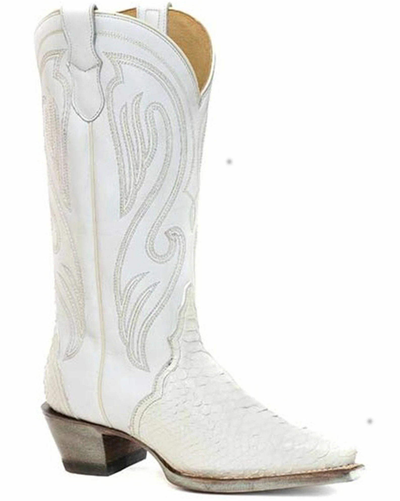 Roper Women's Oakley Python Backcut Exotic Western Fashion Boots - Snip Toe 3 Roper Women's Oakley Python Backcut Exotic Western Fashion Boots - Snip Toe