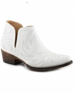 Roper Women's Ava Open Sided Western Fashion Booties - Snip Toe 