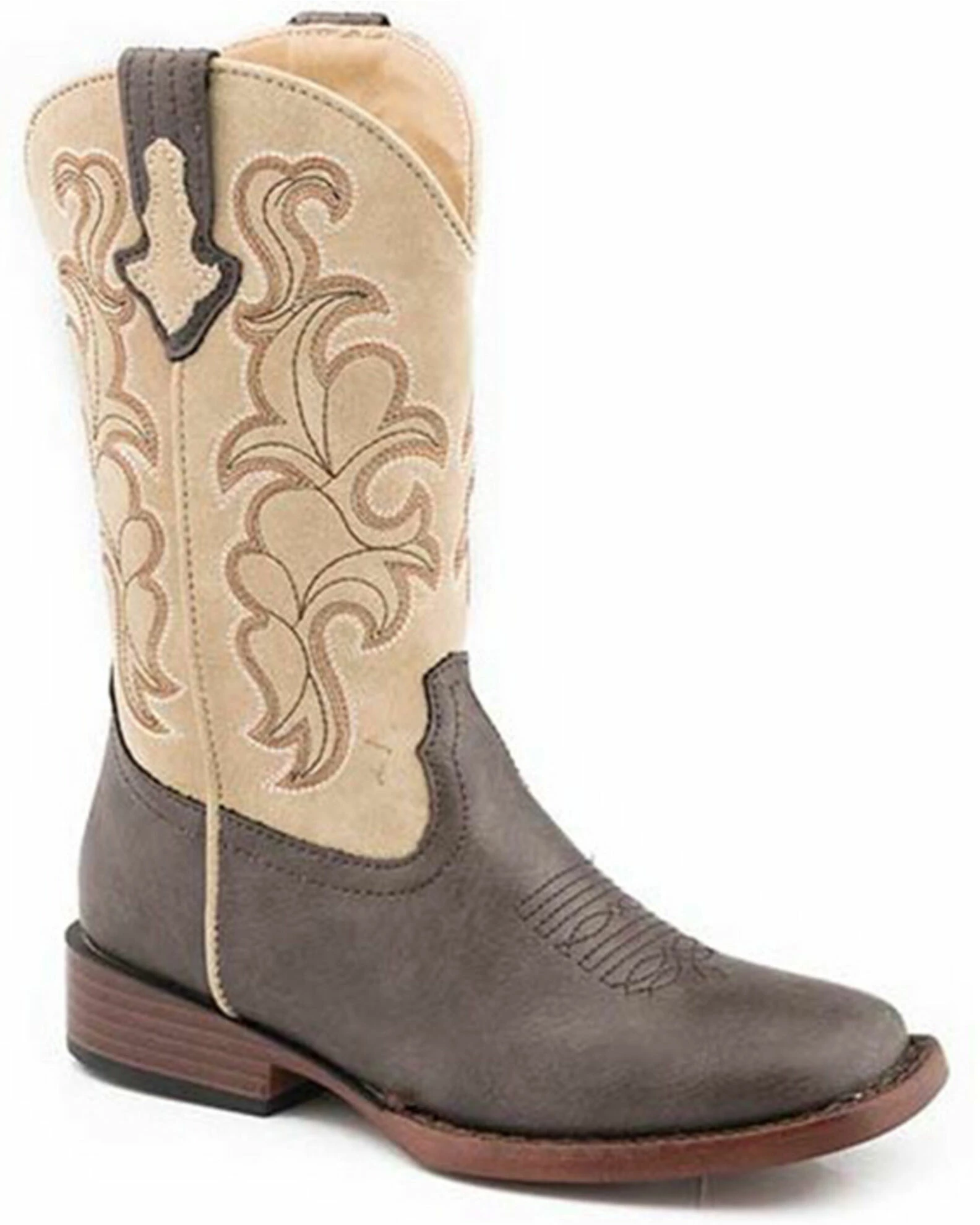 Roper Men's Blaze Synthetic Performance Western Boots - Wide Square Toe 2 Roper Men's Blaze Synthetic Performance Western Boots - Wide Square Toe