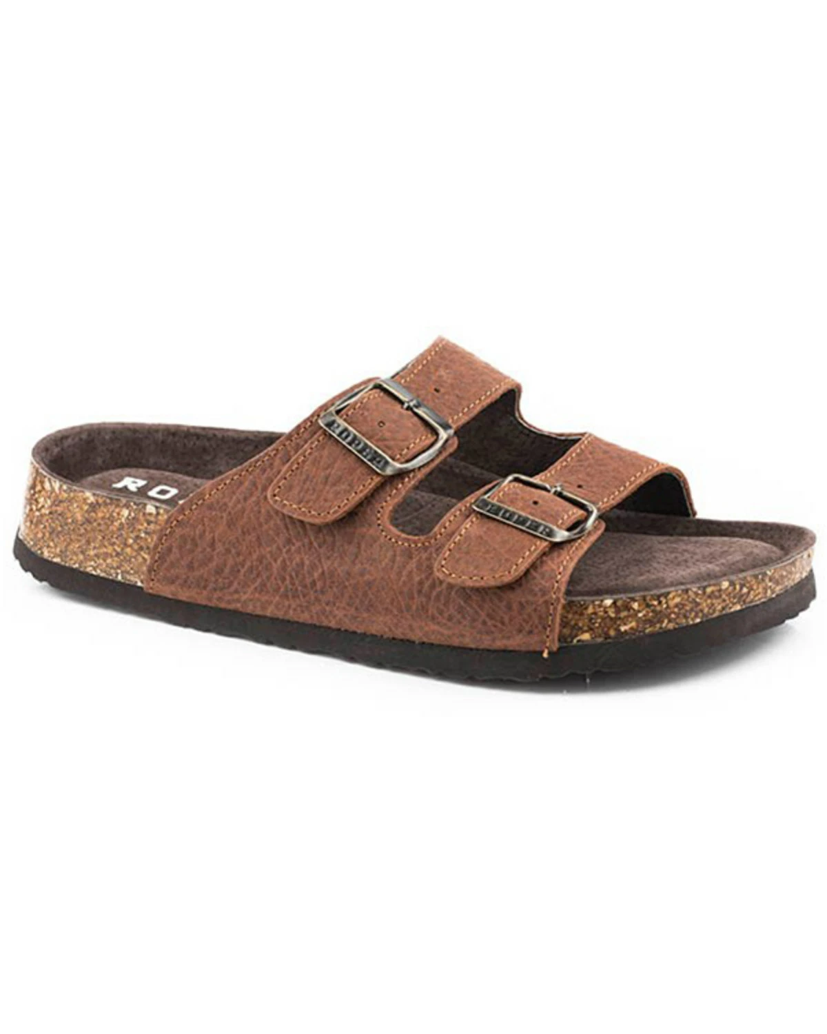 Roper Women's Delilah Buckle Sandals Tan 4 Roper Women's Delilah Buckle Sandals Tan - Image 2