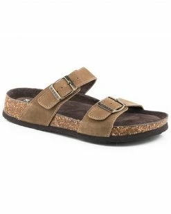 Roper Women's Jezebel BuckleĀ Sandals Tan