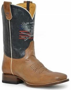 Roper Men's 2nd Amendment Concealed Carry Performance Western Boots - Square Toe 