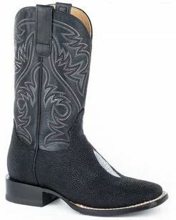 Roper Men's Silas Stingray Exotic Western Boots - Square Toe 