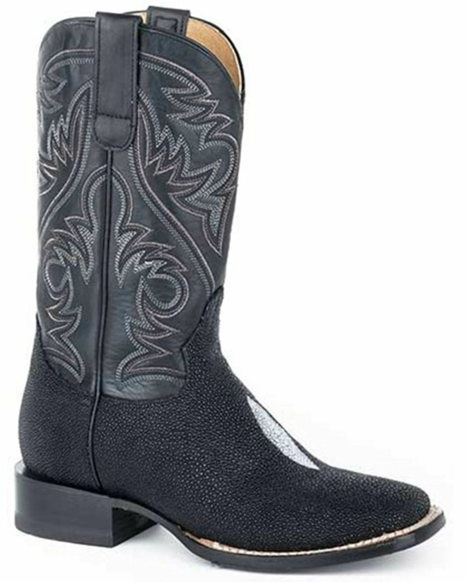 Roper Men's Silas Stingray Exotic Western Boots - Square Toe 3 Roper Men's Silas Stingray Exotic Western Boots - Square Toe