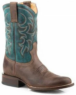 Roper Men's Rowdy Regular Western Boots - Round Toe 