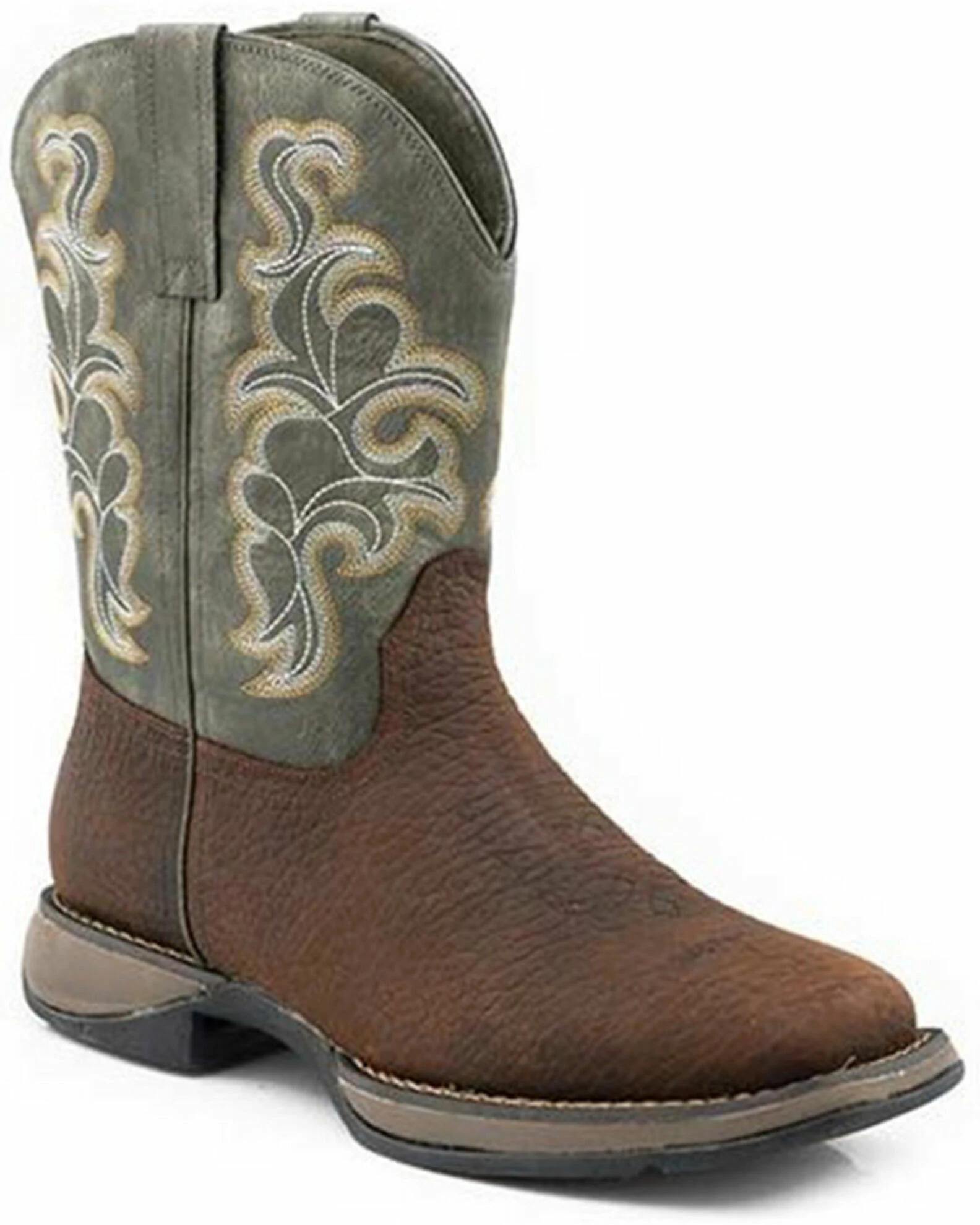Roper Men's Wilder II Tumbled Shaft Performance Western Boots - Square Toe 3 Roper Men's Wilder II Tumbled Shaft Performance Western Boots - Square Toe