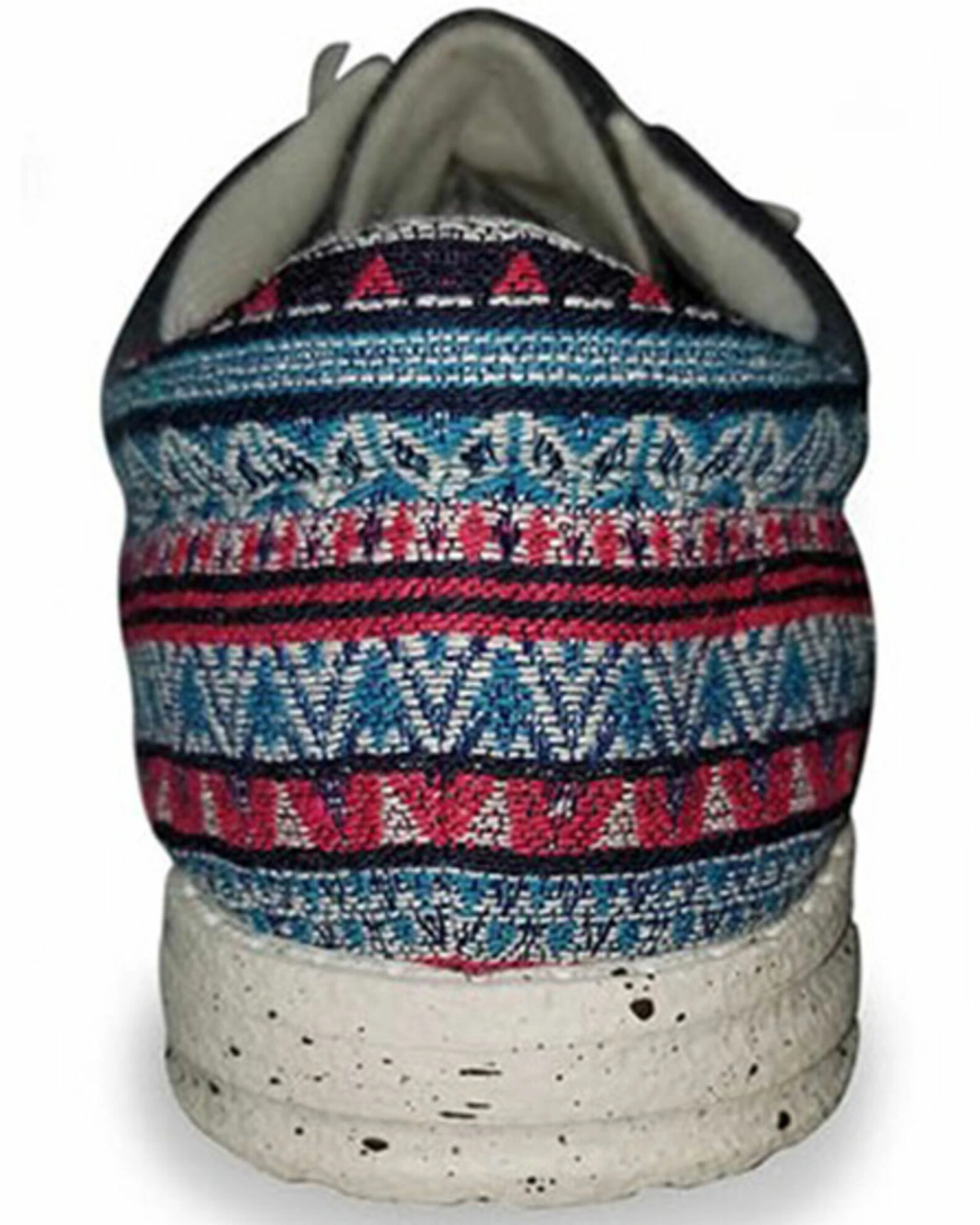 Roper Men's Hang Loose Southwestern Heel Casual Lace-Up Chukka Shoes - Moc Toe Blue 4 Roper Men's Hang Loose Southwestern Heel Casual Lace-Up Chukka Shoes - Moc Toe Blue - Image 2