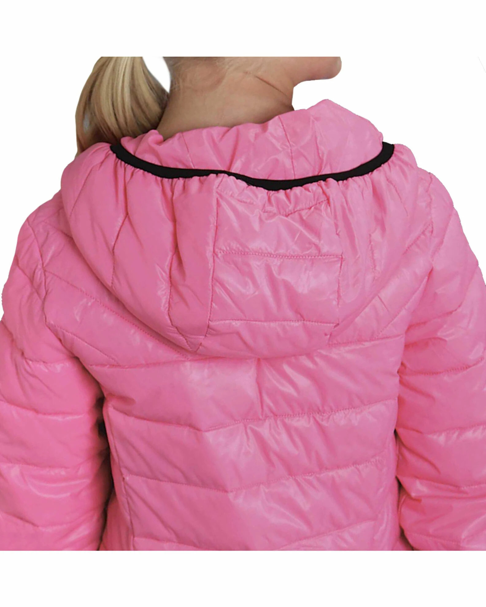 Roper Girls' RangeGear Crushable Hooded Jacket Pink 5 Roper Girls' RangeGear Crushable Hooded Jacket Pink - Image 3