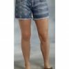Roper Denim Boyfriend Star Print Shorts For Women's