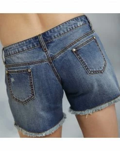 Roper Denim Boyfriend Star Print Shorts For Women's 6 Roper Denim Boyfriend Star Print Shorts For Women's -Roper Shop 350B59 N9 P2